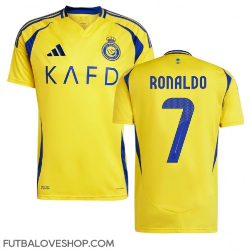 Dres Al-Nassr Cristiano Ronaldo #7 Domáci 2024-25 Krátky Rukáv